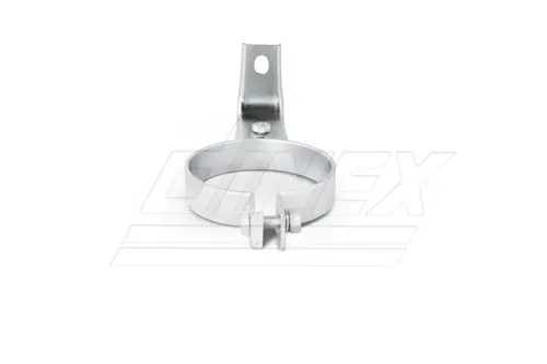 Pipe & Silencer Bracket, Ø=127 mm, ALU